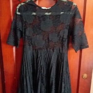 Black Lace Dress